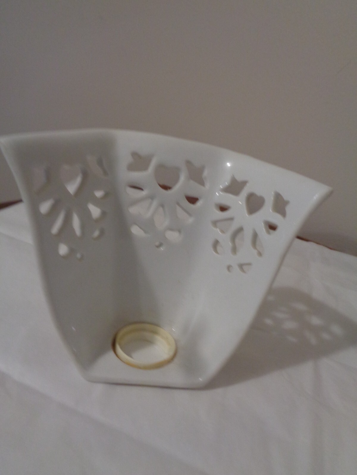 Vintage Fine China Porcelain Floral 4 X 4 Wall Plug-In Nightlight Cover