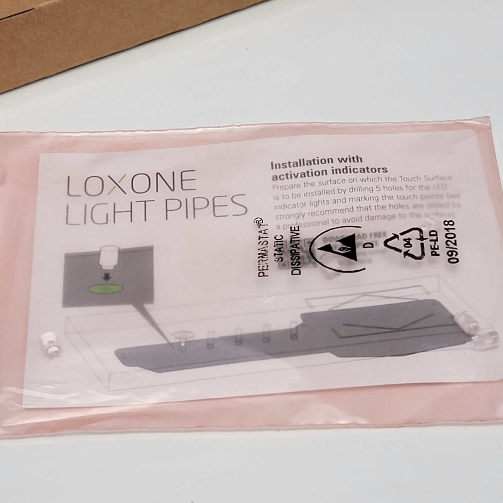 NEW – MISSING DECAL – Loxone Miniserver TOUCH SURFACE – Model # 100284