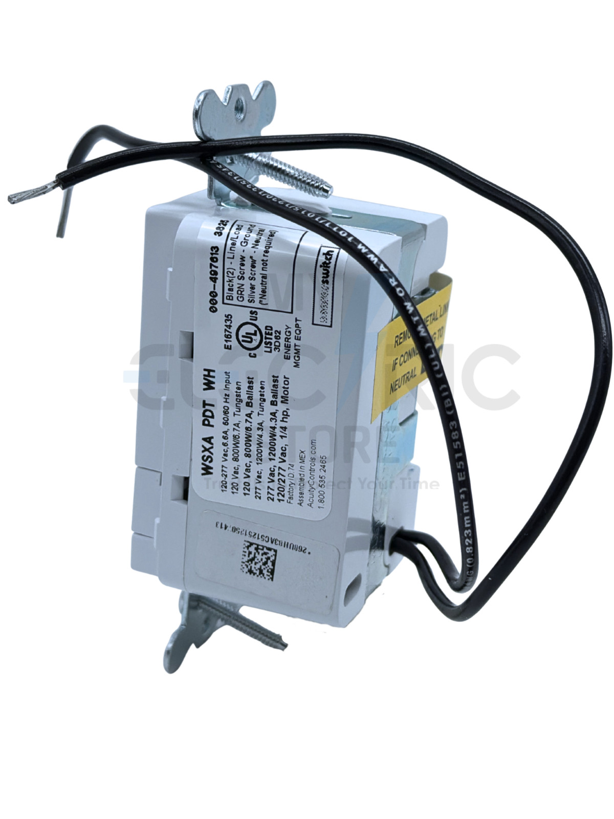SENSOR SWITCH WSXA PDT WH OCCUPANCY SENSOR WALL SWITCH 120-277V NEW