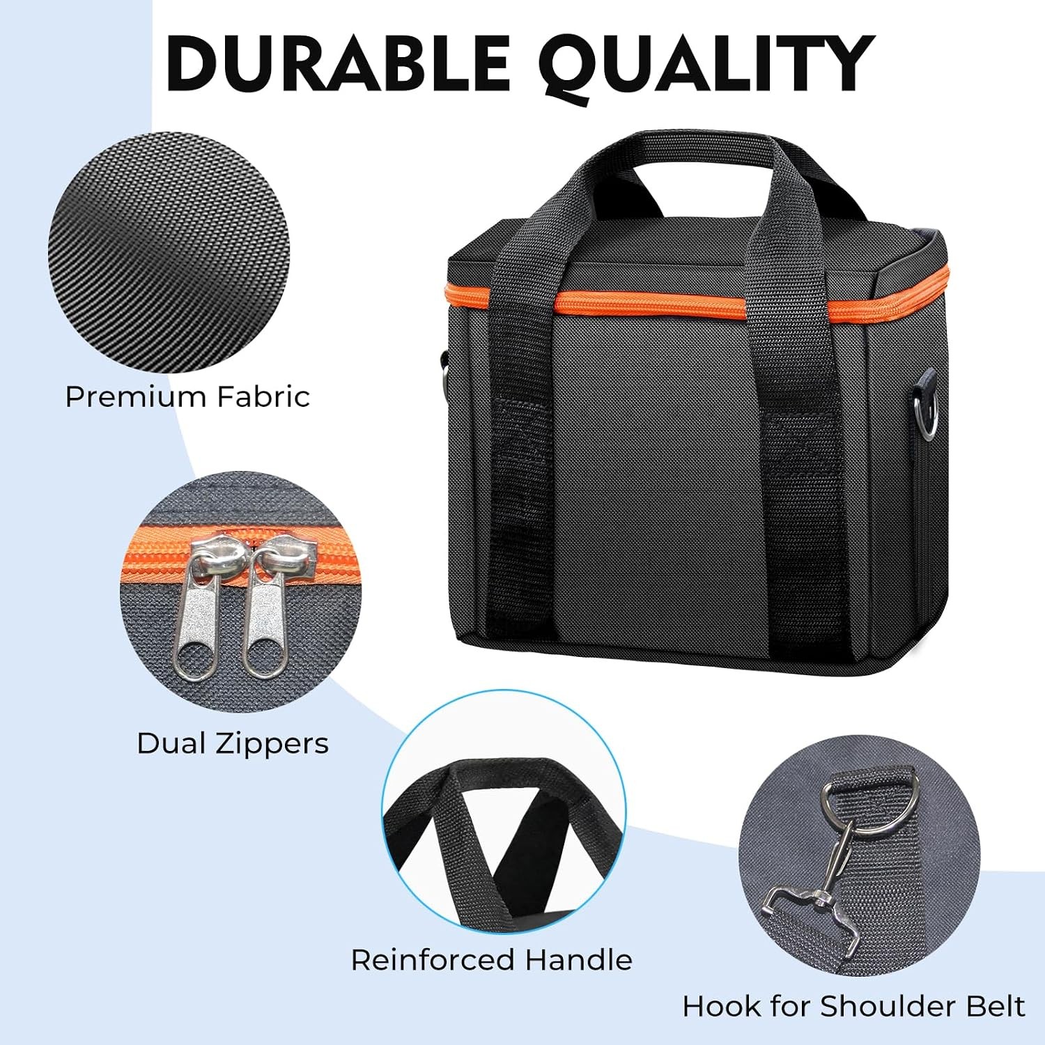 Portable Power Station Case for R100 Portable Solar Generator Carrying Bag
