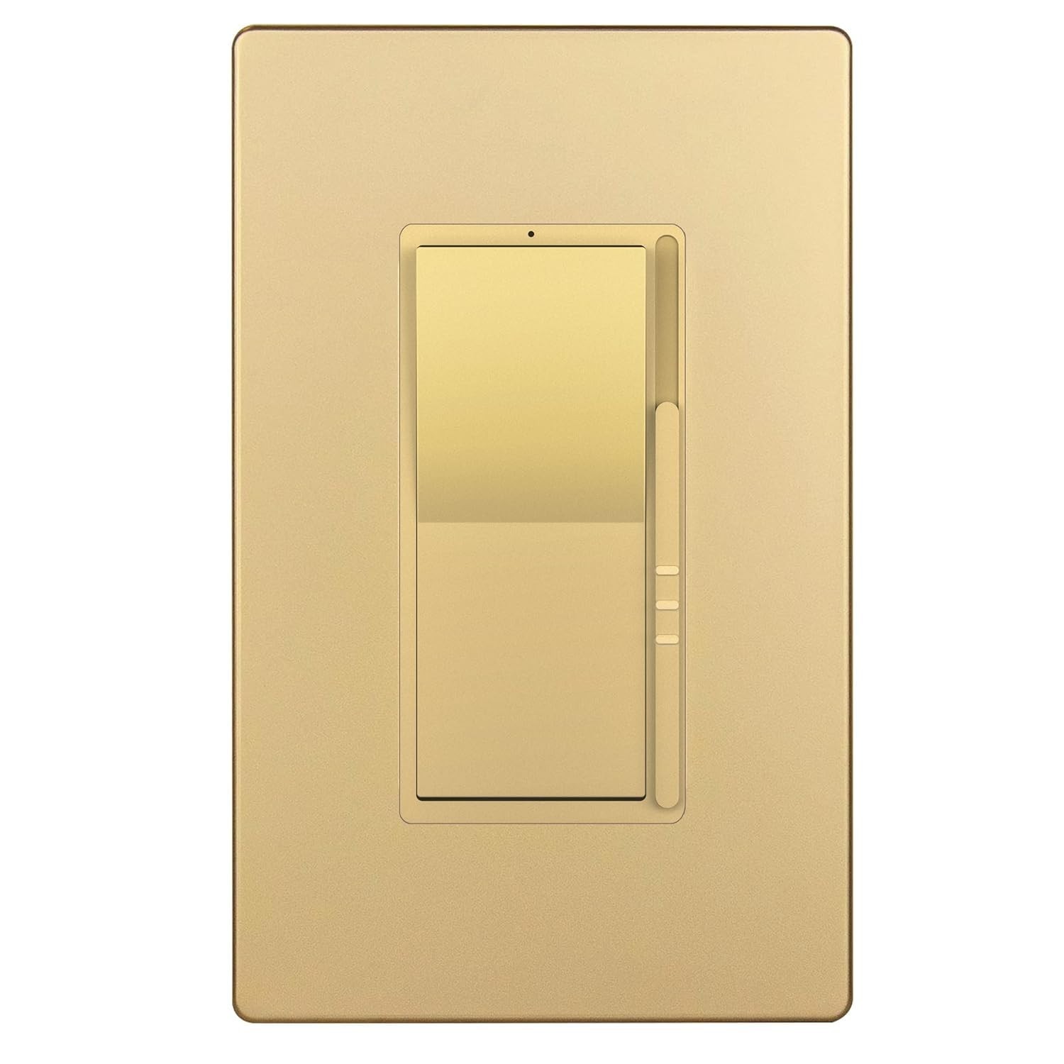 5 x gold Single Pole/3-Way, 120VAC, 60Hz, 300W LED/CFL Dimmer Light Switch