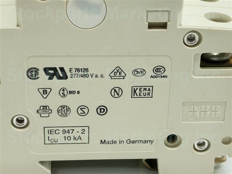 ABB S262 B25 2P Circuit Breaker 30 Days Warranty Expedited Shipping