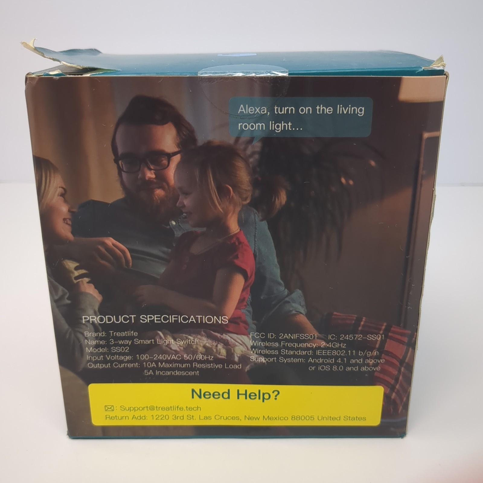 Treatlife 3-Way Smart Light Switch SS02 4 PACK Alexa & Google Assistant New