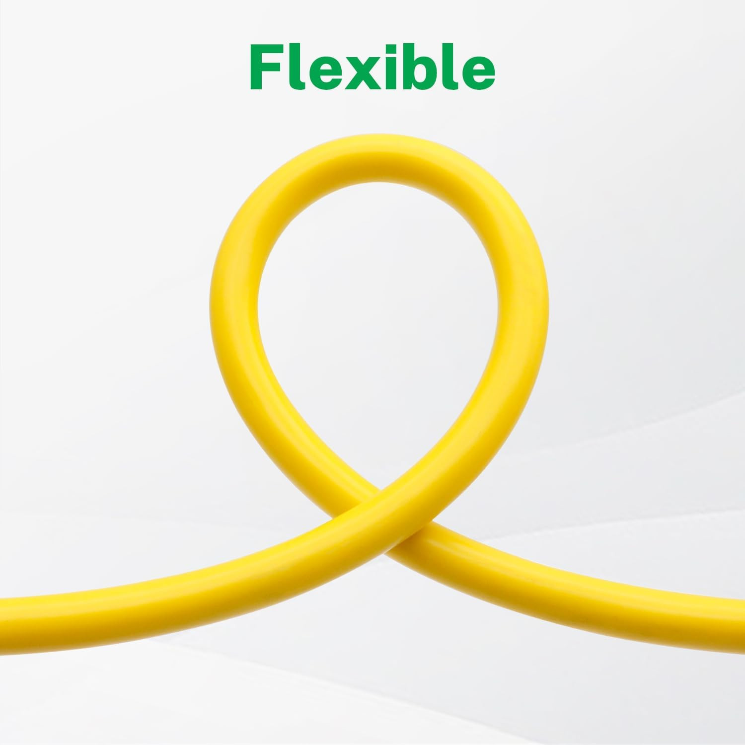 20 Amp 12 Gauge 12 Feet Outdoor Extension Cord 6-20P to 6-20R Flat Plug Yellow