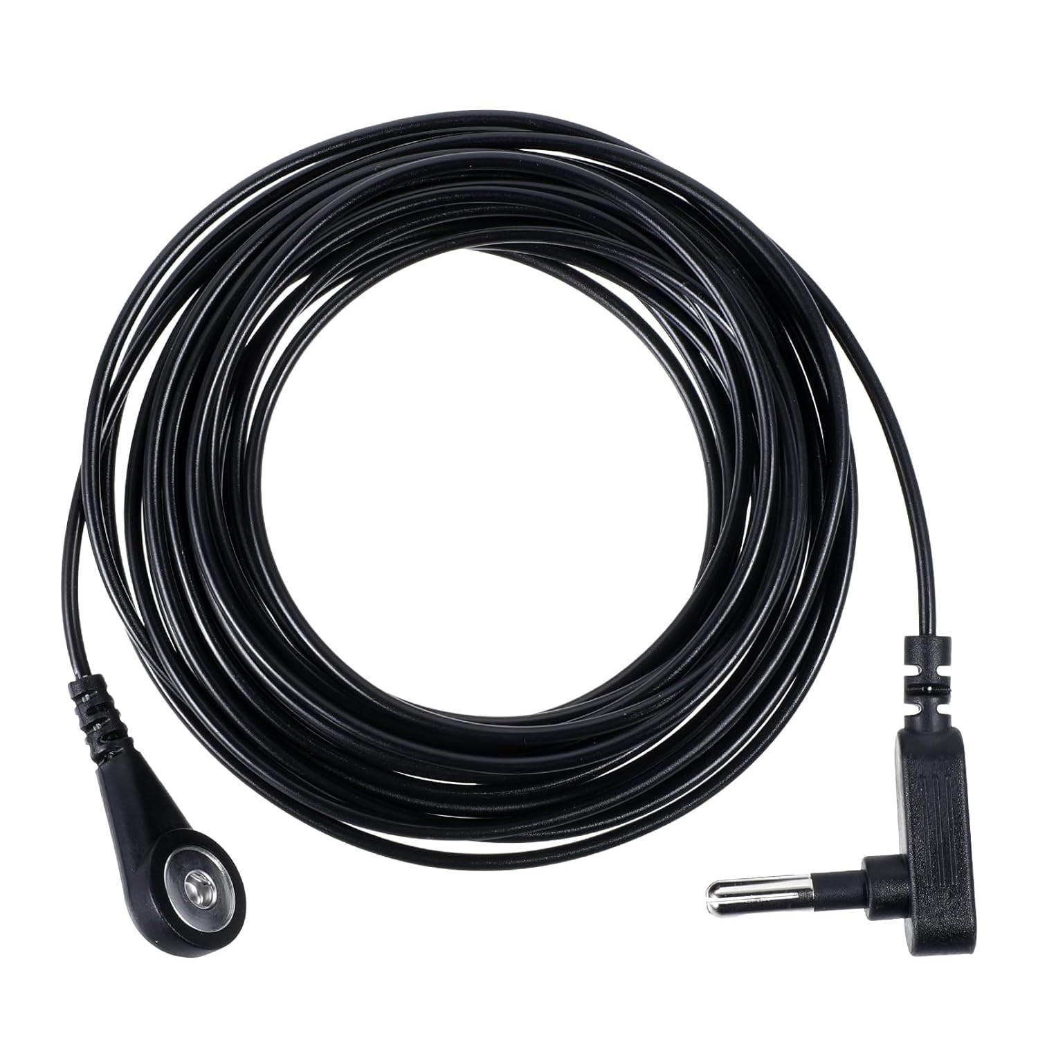 1pcs Grounding Mat Replacement Cord 15ft Black Cable for All Grounding Sheets