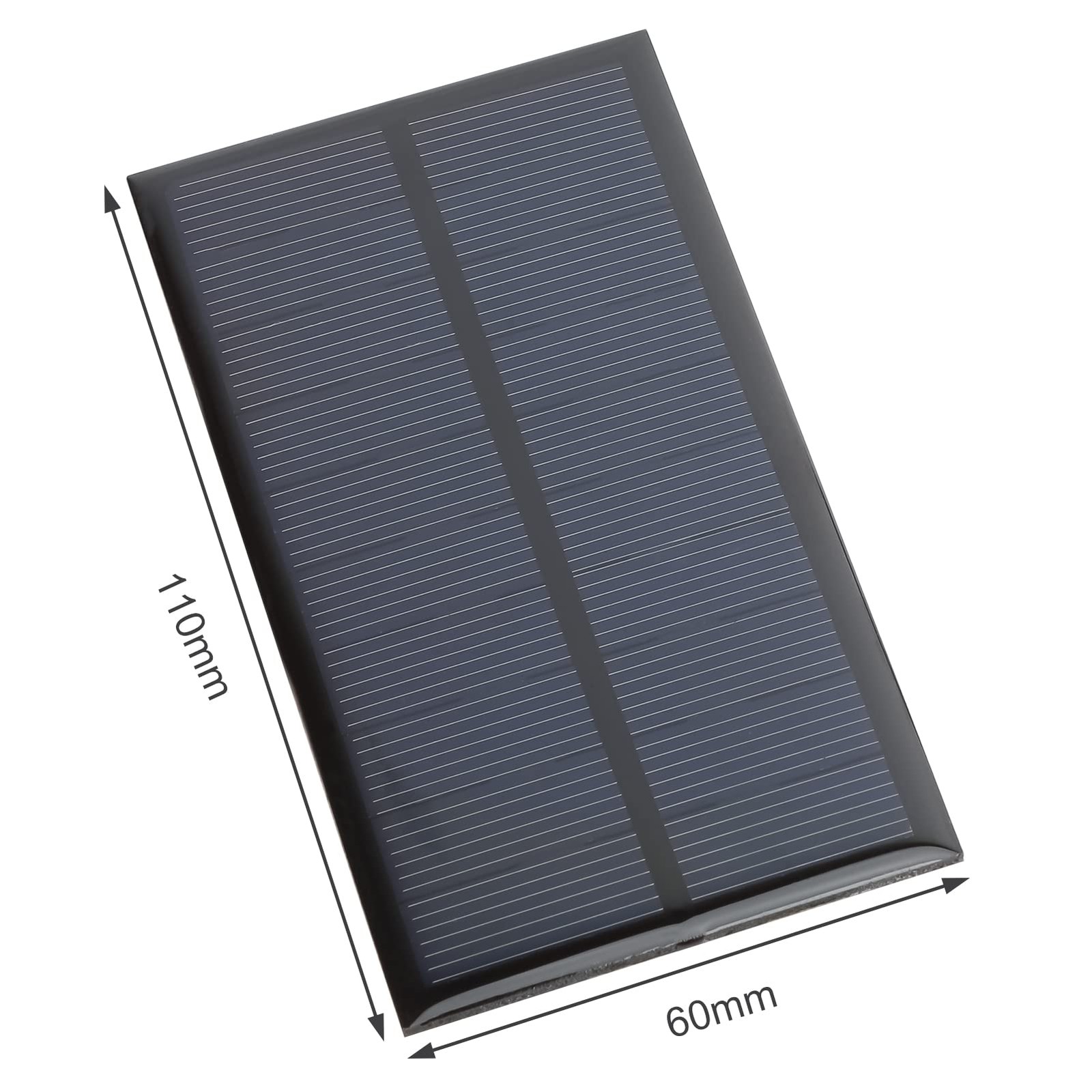 FellDen Micro Solar Panels with Wire, 5PCS 5V 200mA Photovoltaic 5P5VWIRES
