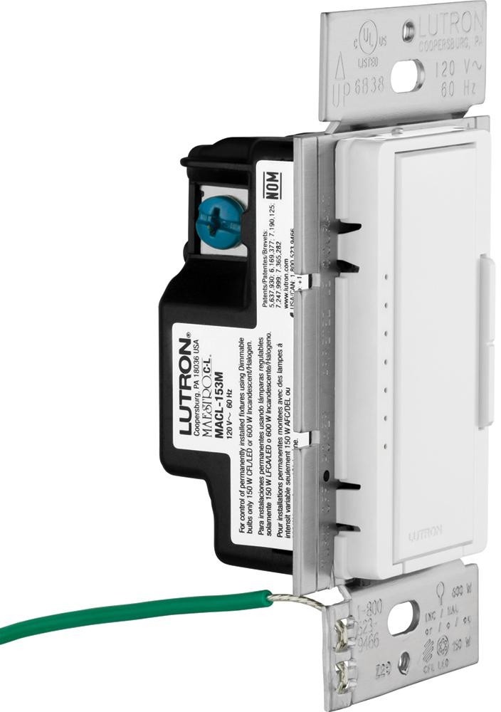 LED/CFL Dimmers 6-Pack 150-Watt Single-Pole 3-Way White Dimming Fade Switch