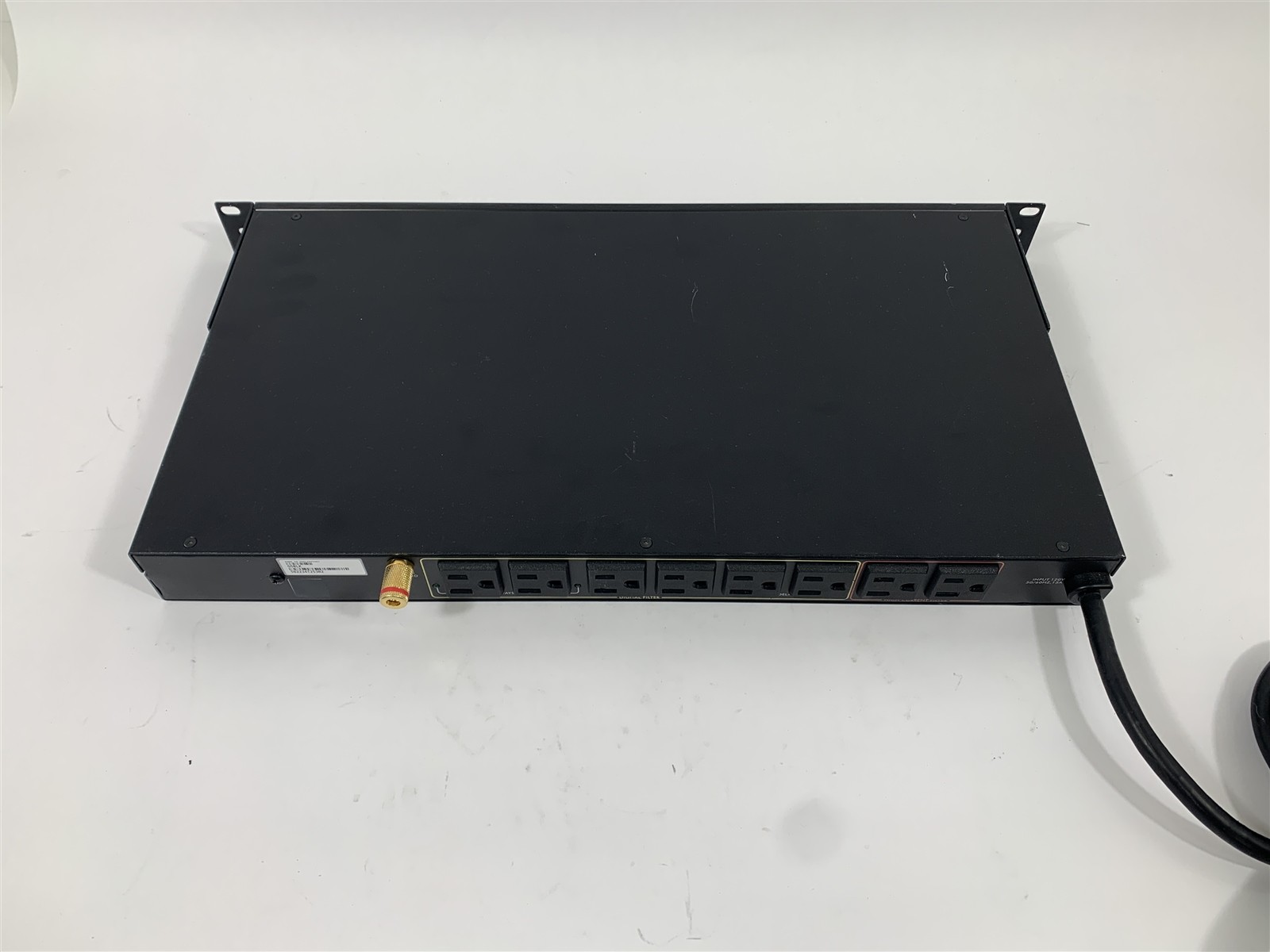 APC G5BLK AV 15A 120V NEMA 5-15R G Type Rack Power Filter