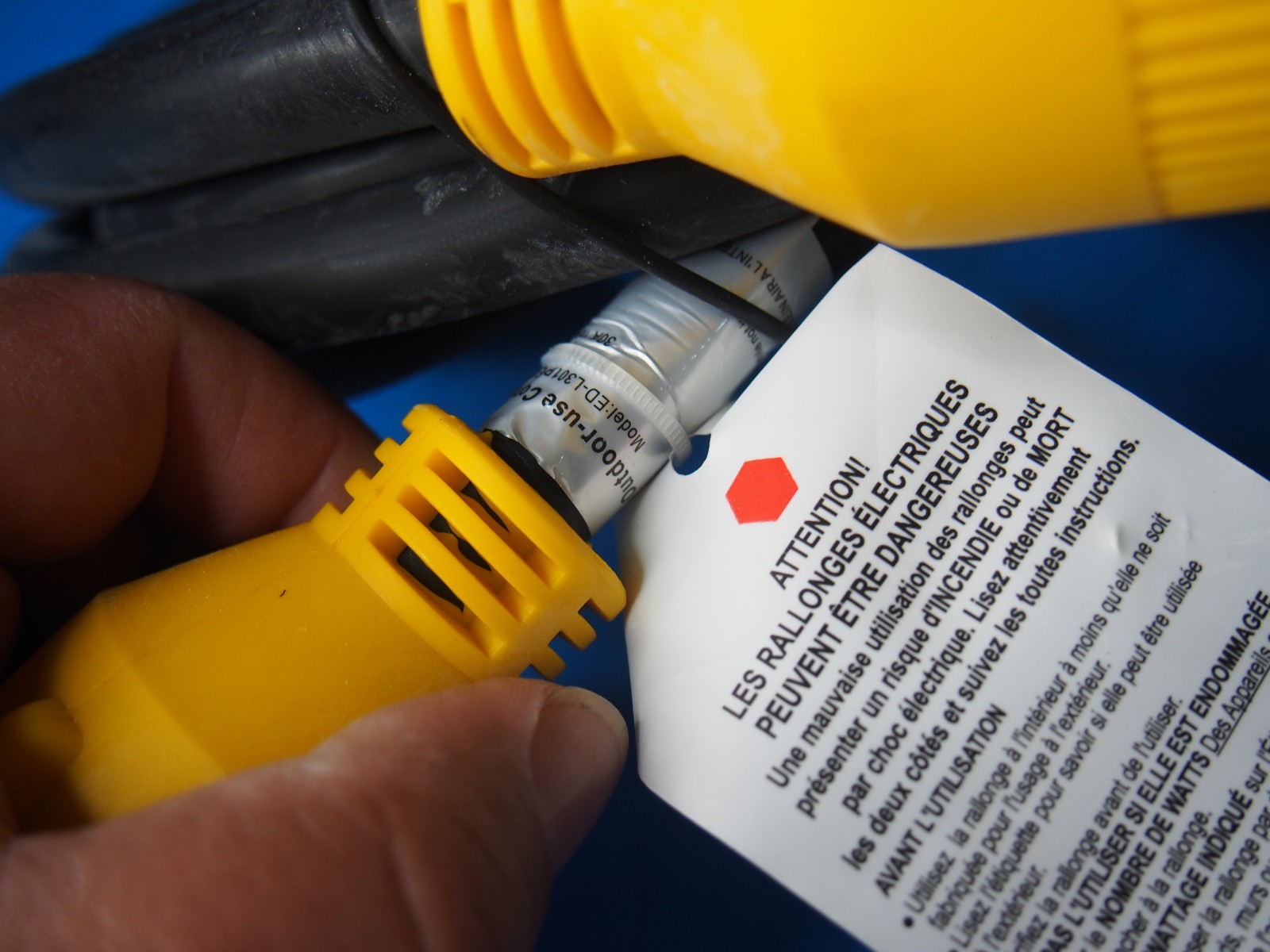 ed-l301p+ed-306r Generator Extension Cord ETL Listed 30A 125V 60HZ 10 ft.
