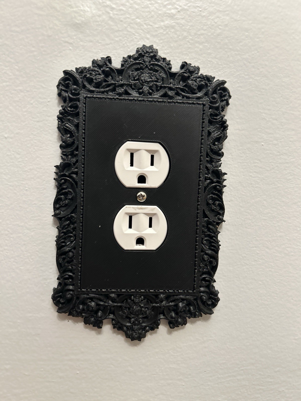 Victorian Filigree Outlet Cover Decorative Gothic Wall Plate 5-Pack w/Screws