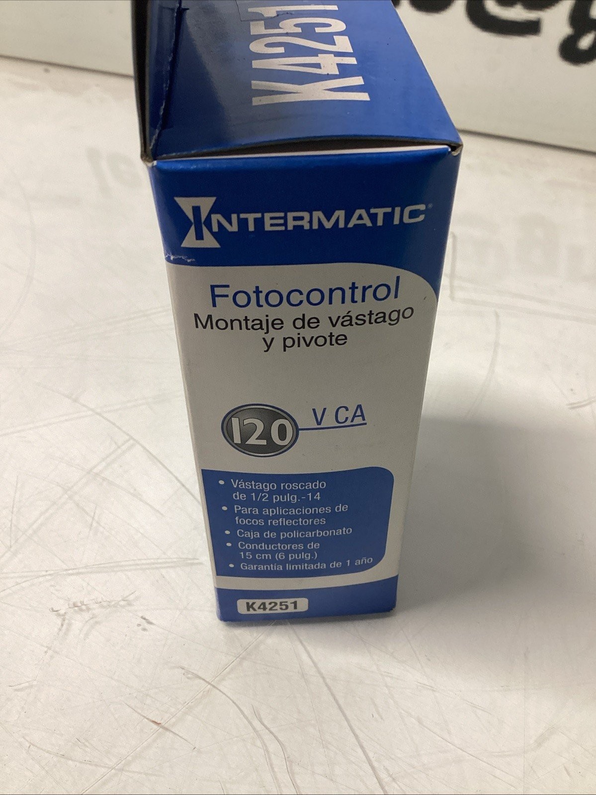 Intermatic K4251 Photo Control, 120 Vac S-739