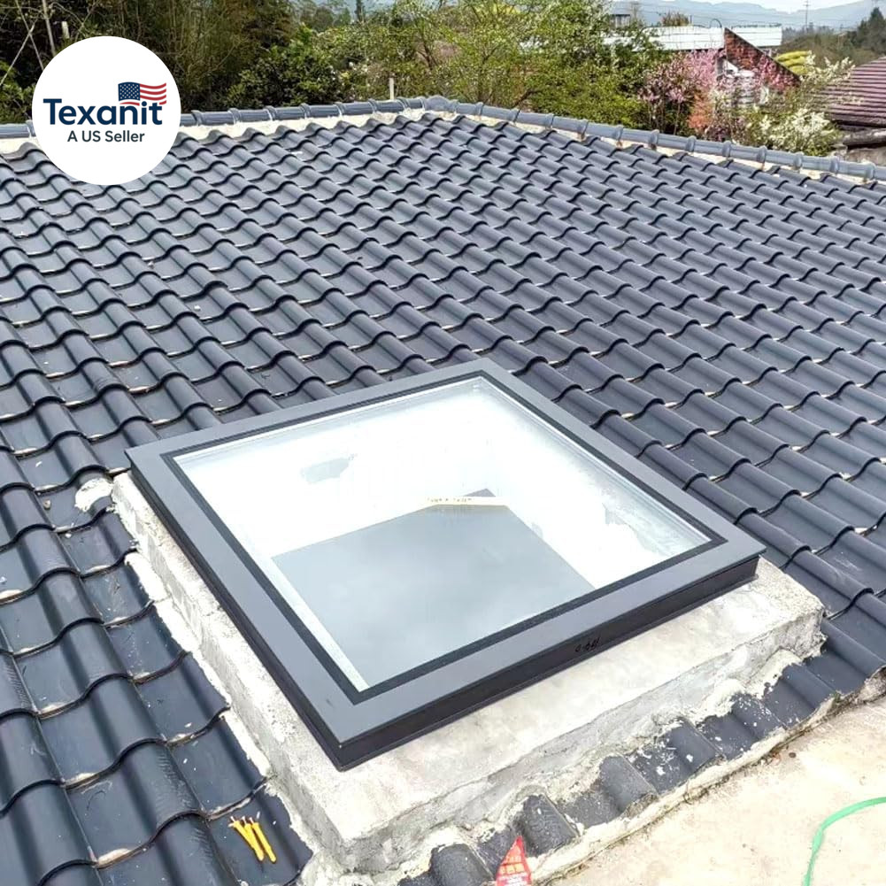 Skylights & Roof Windows;Skylight Window – Square/Rectangle;Roof Skylights;Manua