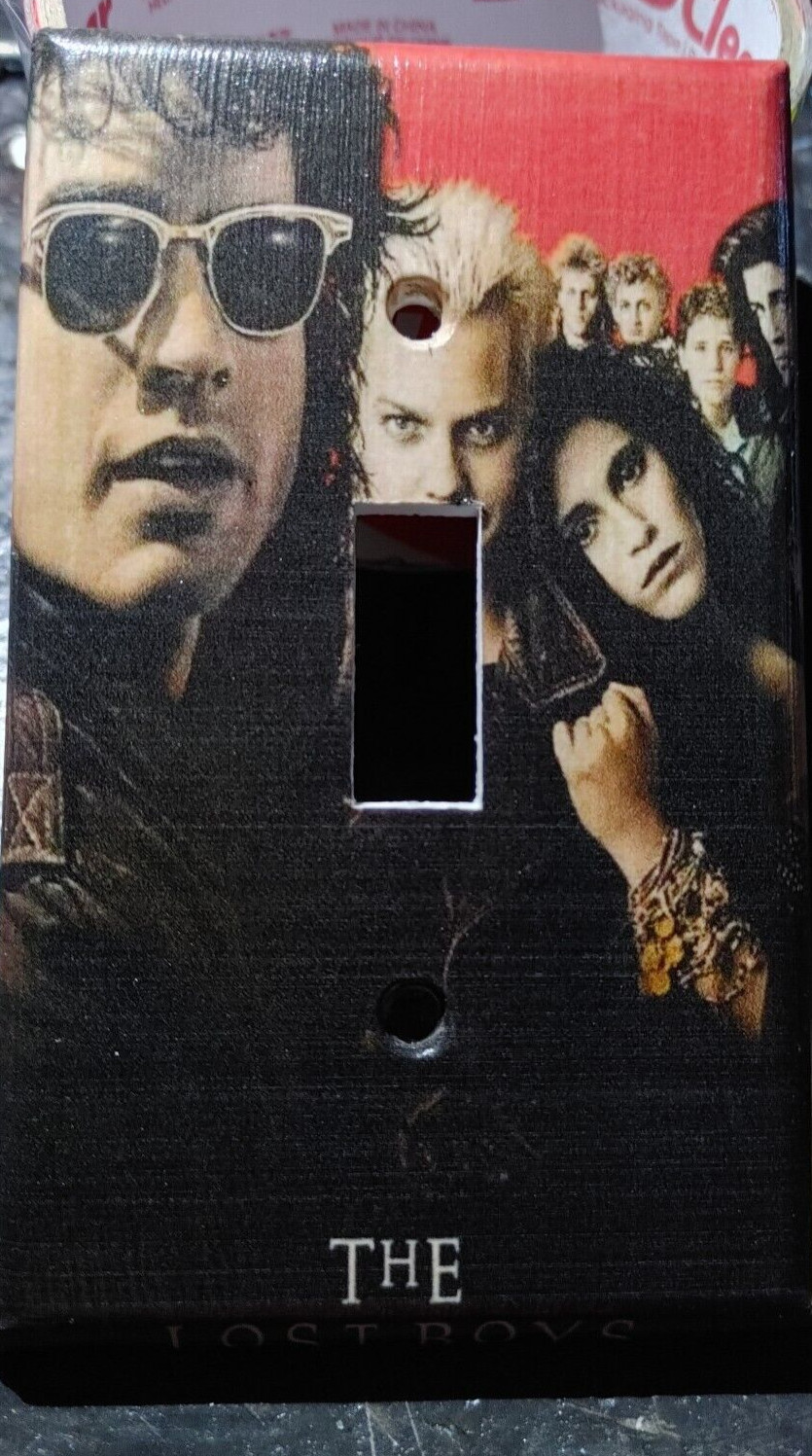 Custom Handmade The Lost Boys Single Toggle Light Switch Cover