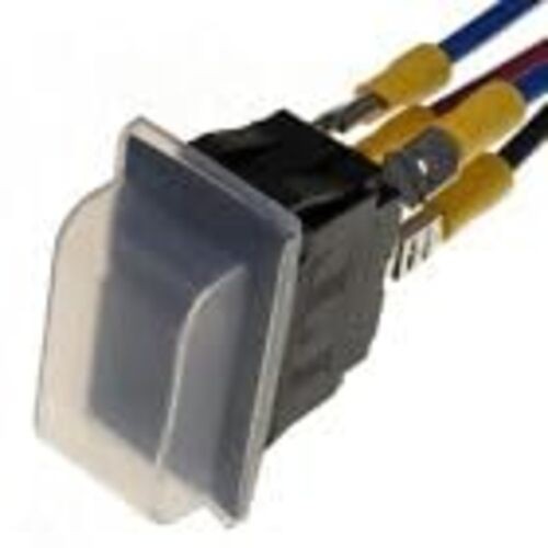 IndusTec Wired Waterproof IP54 DPDT 30A 12VDC 15A 250VAC 4 Pin Quick Plug