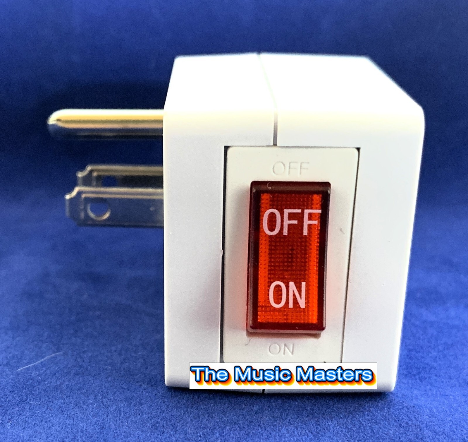 2X Grounded On/Off LIGHTED POWER SWITCH Single AC Wall Plug Electrical Outlet