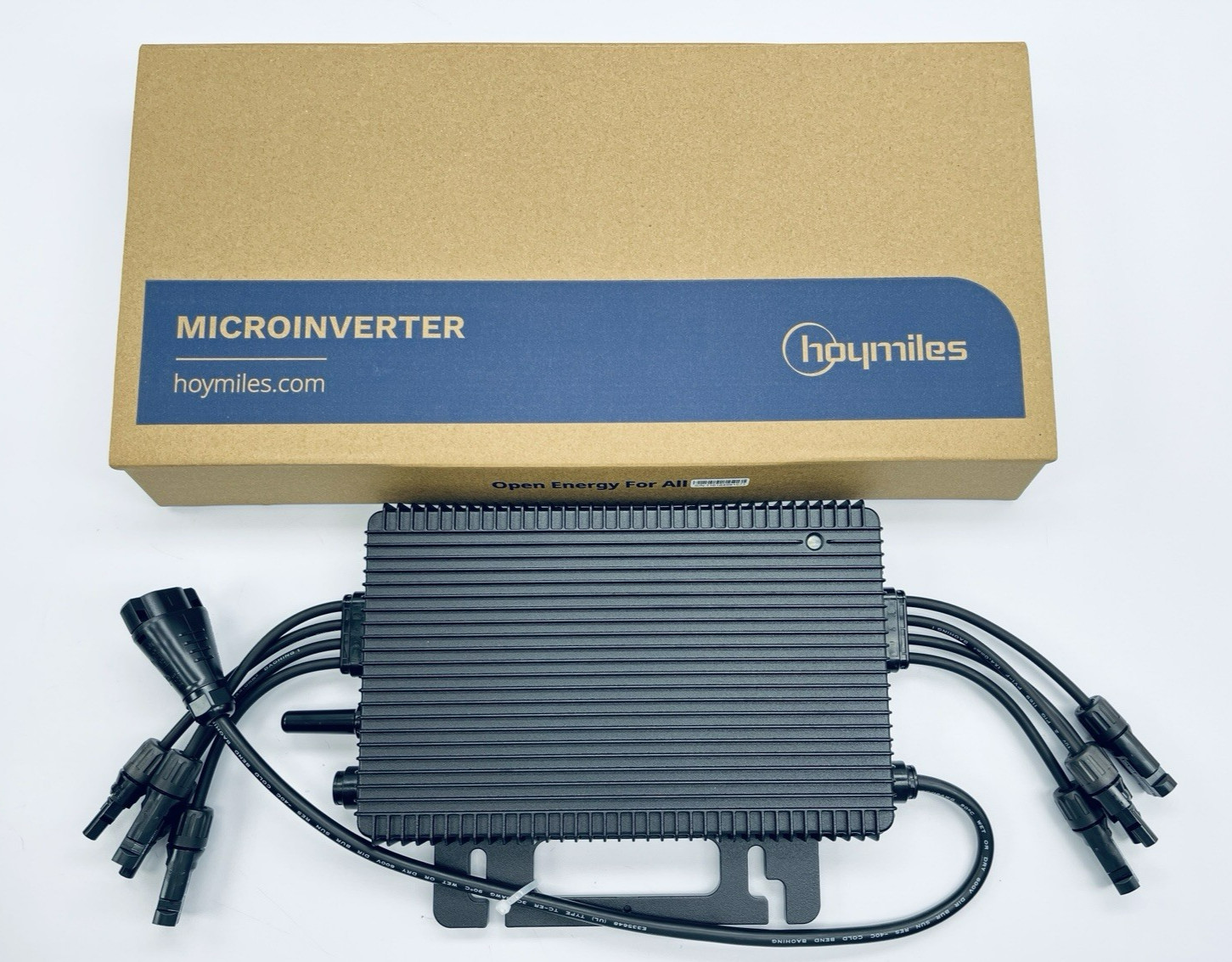 Box of 5 Hoymiles HM-1200NT 4-in-1 Microinverter Module Power 16-60Vdc 240Vac