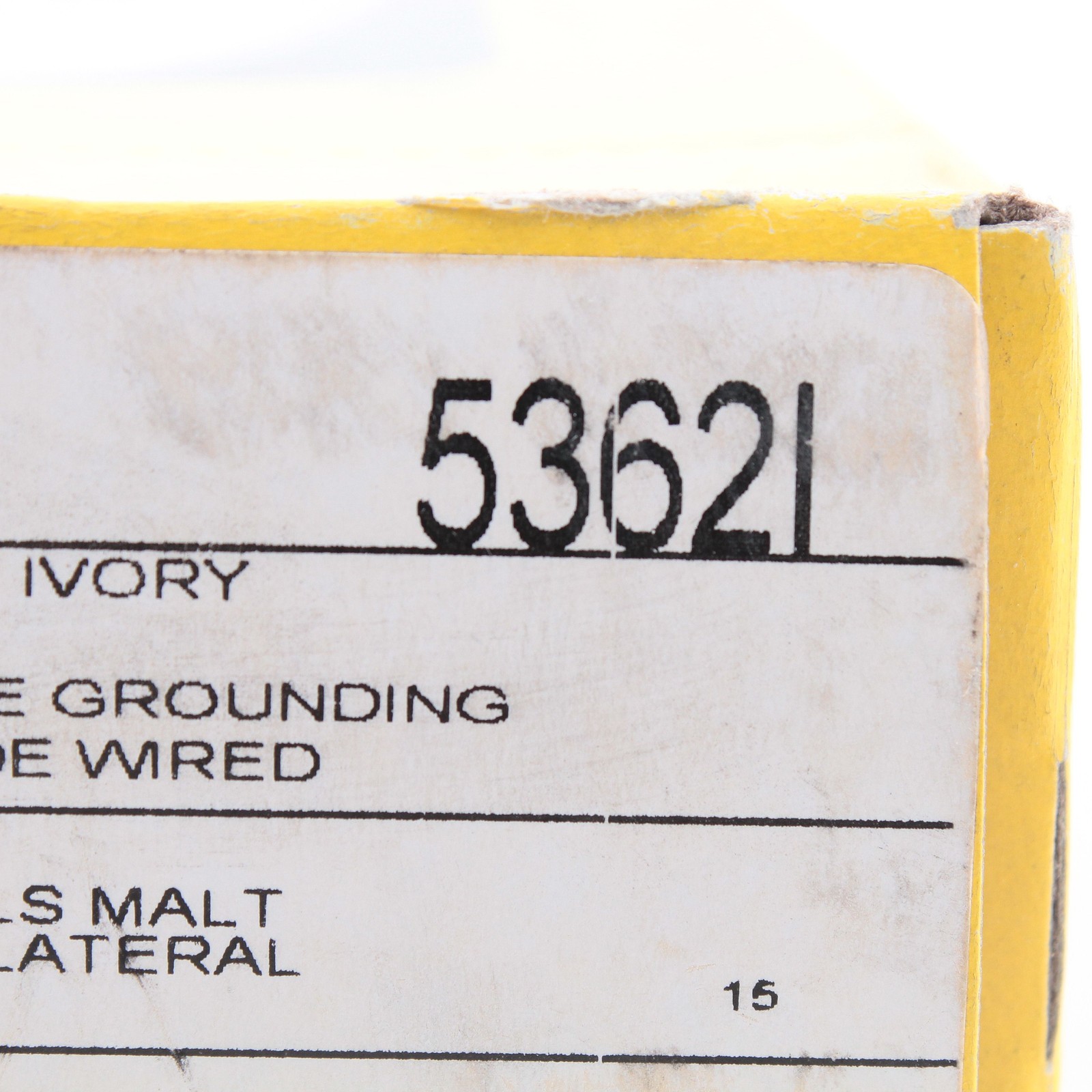 Hubbell 5362I Ivory 20A Duplex Outlet Receptacles 125V 5-20R Industrial 10pcs