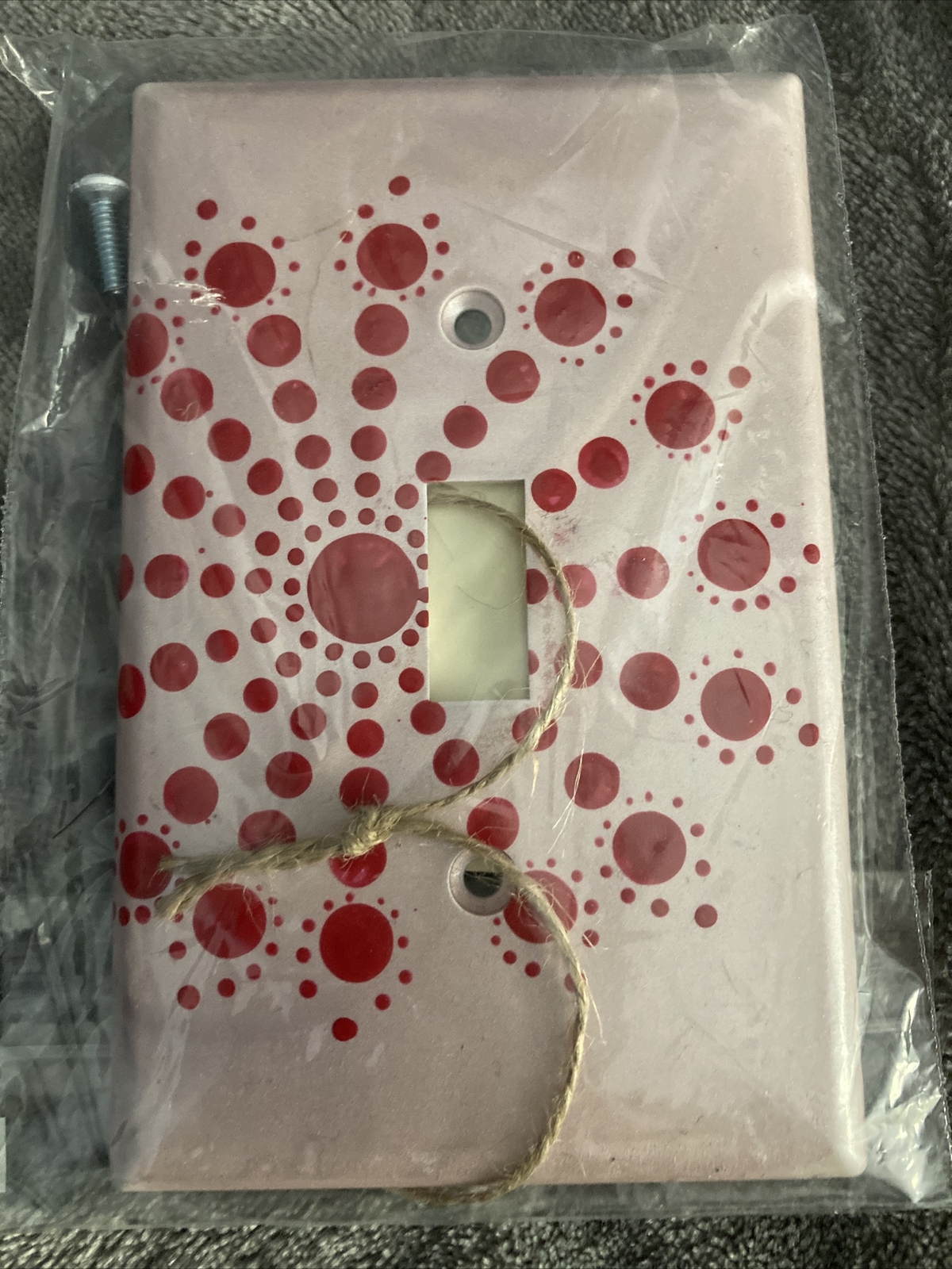 Uniquely Hand painted Outlet Cover! Bedroom/bathroom/ Any Room! Oversized