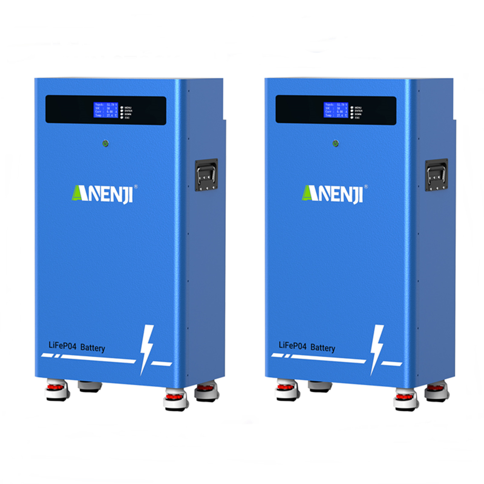 2 Pack 16KWh 314Ah 51.2V Lithium Battery LiFePO4 Storage for RV Home Energy US