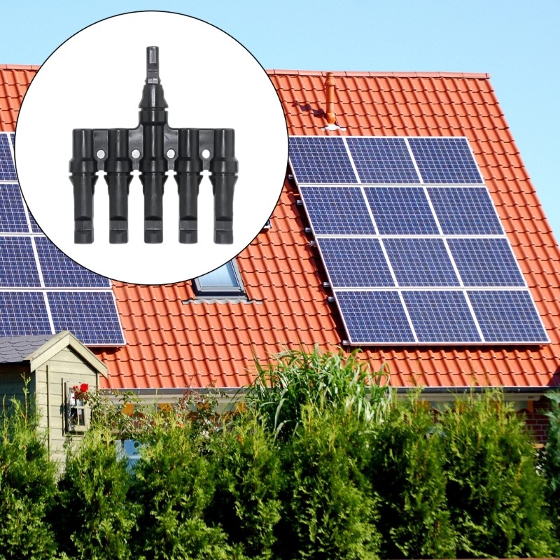 Reliable Solar Power Systems Connectors Wear Resistant T Type Connectors