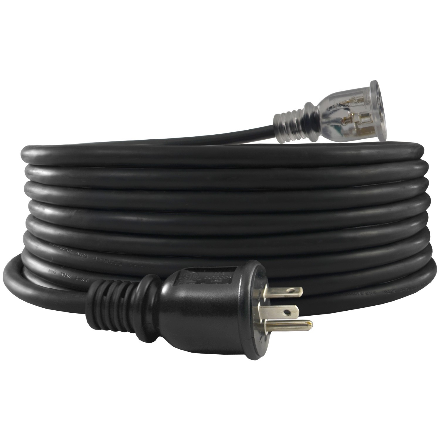 Conntek 100 FT 20 Amp Extension Cord NEMA 5-20P to 5-20R SJTW 10/3 Outdoor