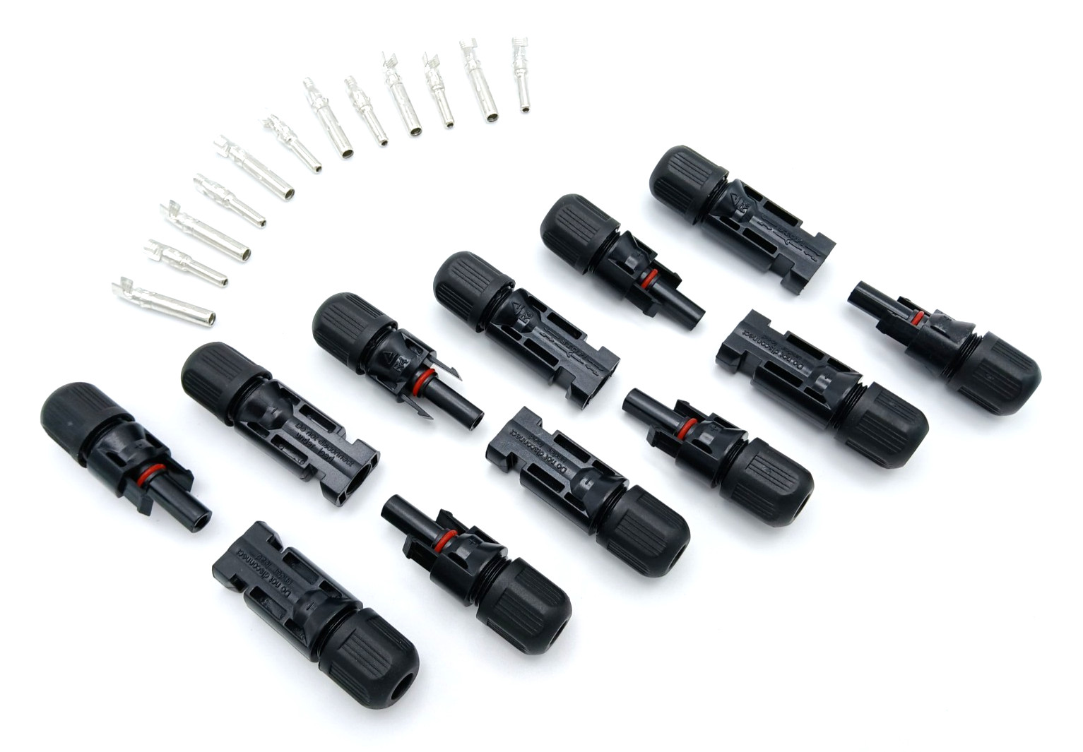 Solar Panel Connectors – 6 Pairs – Waterproof Male/Female Set 30Amp – US SELLER!