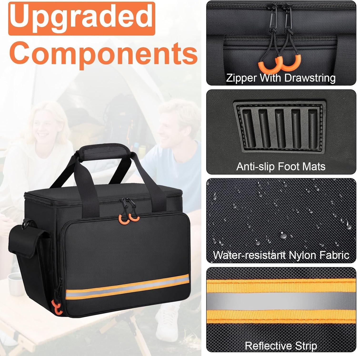 Portable Station Bag Compatible with Jackery Explorer 1000 V2/1000,with Plent…