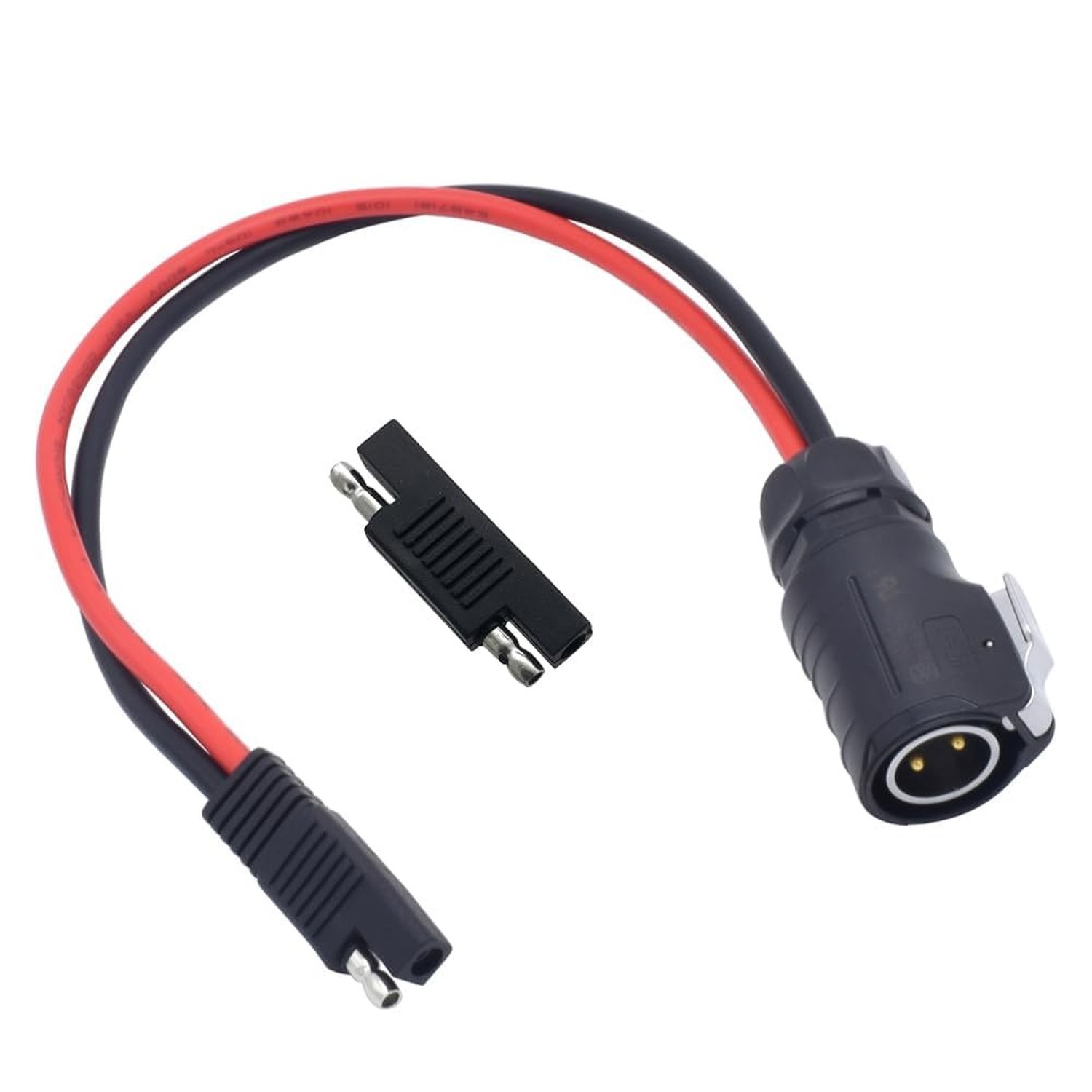 10AWG 2 Pin Power Industrial Circular Connector to SAE Cable for Solar Panel …