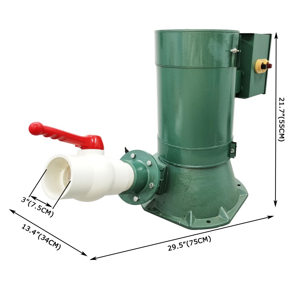 220V Single-phase Hydrogenerator 5KW Excitation Water Pelton Turbine 6″-15.7″