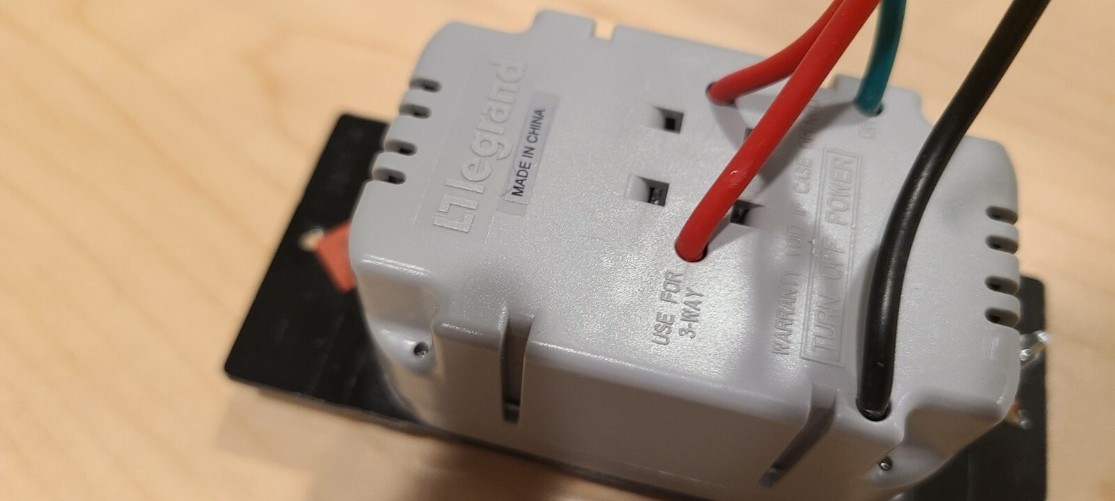 Legrand radiant 1.6A Fan Speed Control Light Switch White, RHDH163PWCCV6
