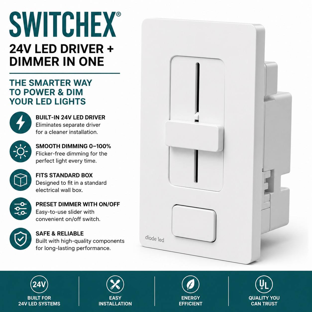SWITCHEX NSL Lighting Control Switch