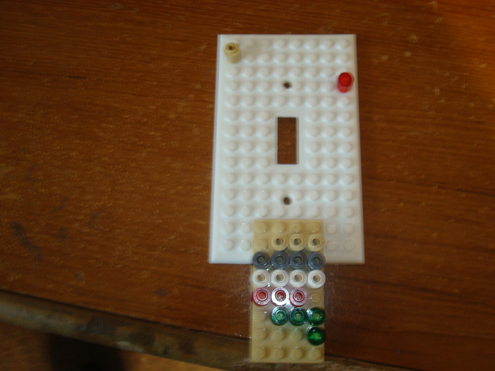 Light Switch Cover,Works COMPATIBLE with LEGO bricks, Wall Plate,toggle & rocker