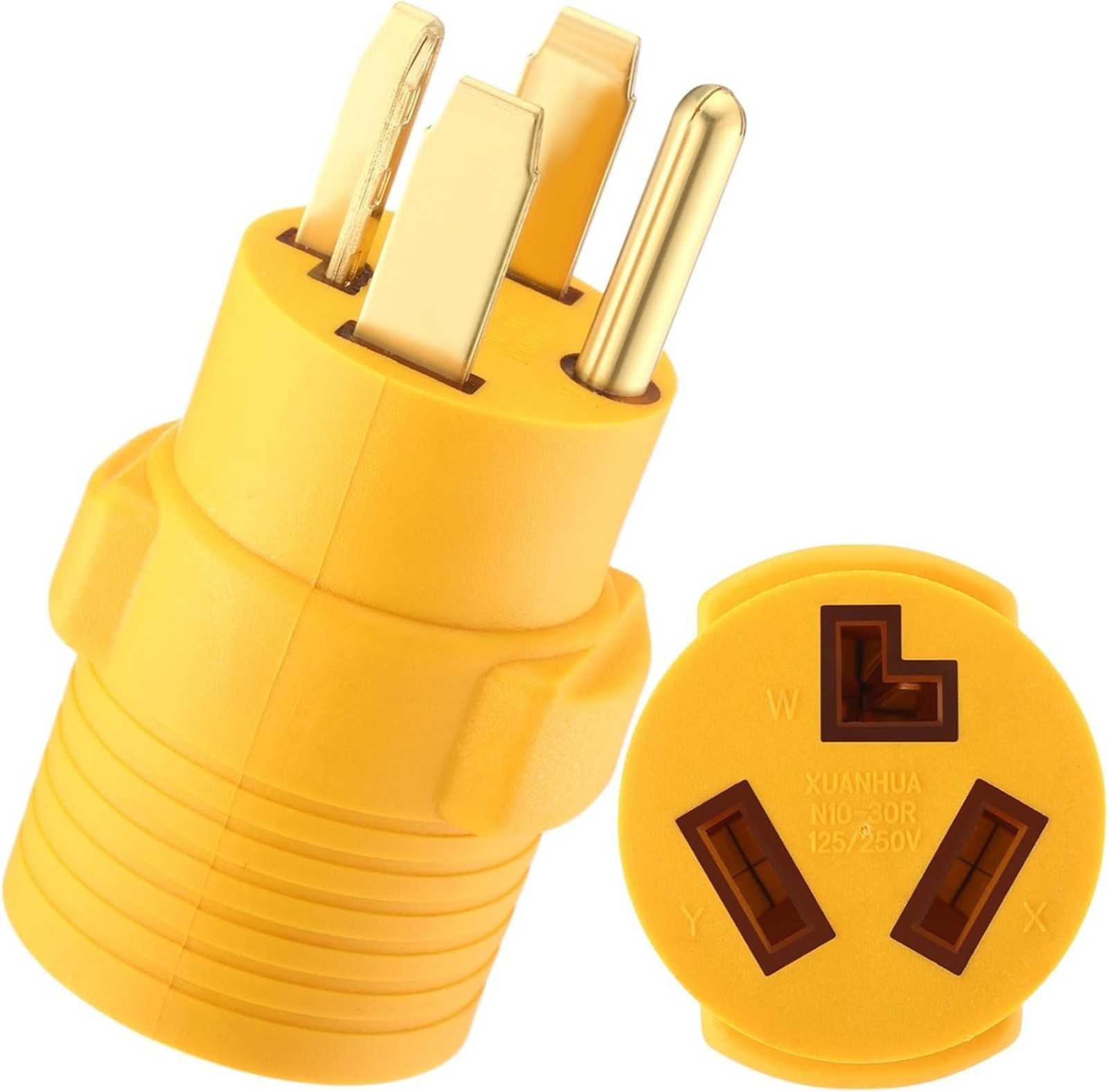 Dryer Adapter NEMA 14-30P to 10-30R 30 Amp 4 Prong to 3 Prong Converter for 220V