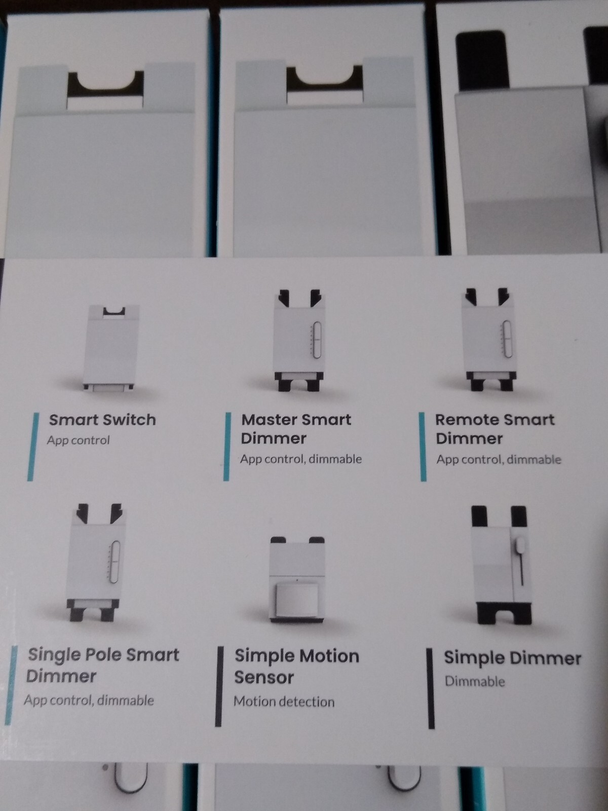 Deako Smart, Dimmer, Motion, Switches Bundle 10ct