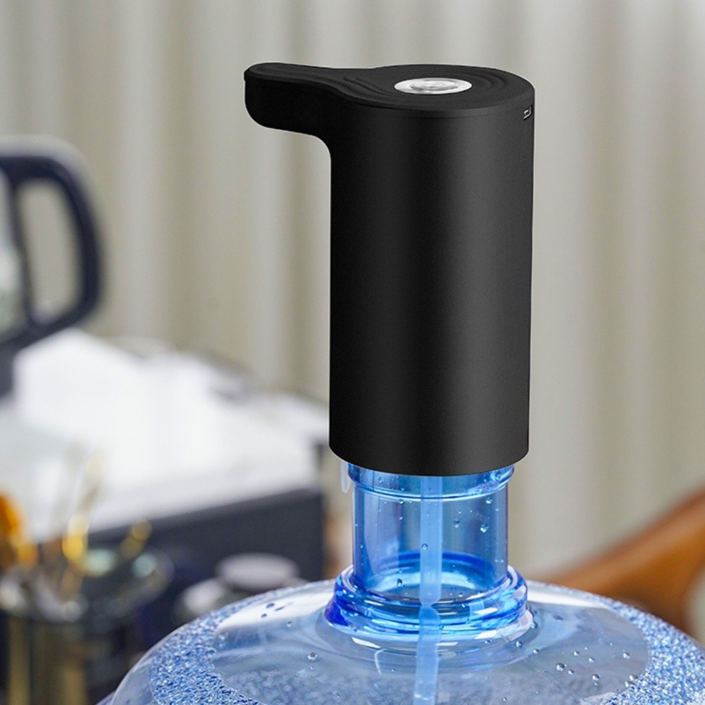 Water Pump Dispenser Rechargeable 30 Days Use Fits Standard Bottles Quiet
