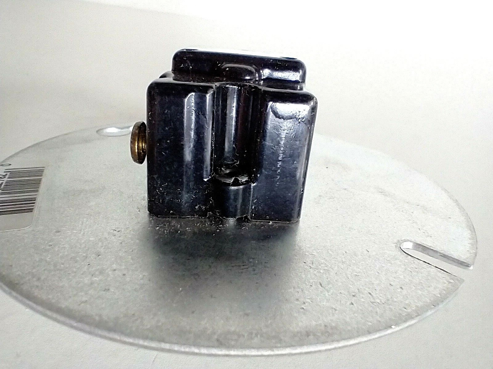 (2) AC/DC Toggle Switch Brown Side Wired Single Pole on 4″ Cover LEVITON 11222