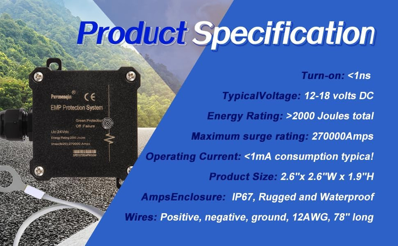 24V EMP Protection for Cars & Trucks – Shield from Lightning & Surges