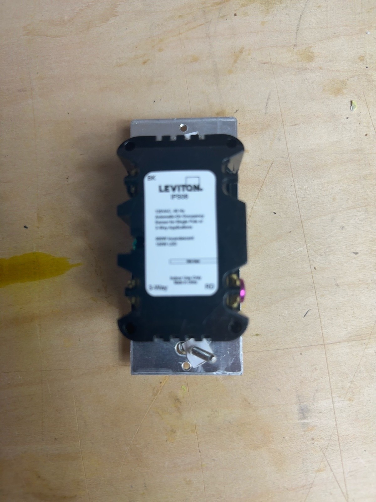 Leviton IPS06 Decora Motion Sensor Switch Auto-On Occupancy Sensor Single Pole 3
