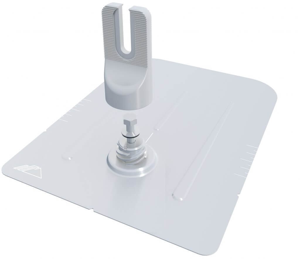 IronRidge FF2-01-M2 Rev B FlashFoot 2 – Mill Finish Roof Mount for Solar Racking