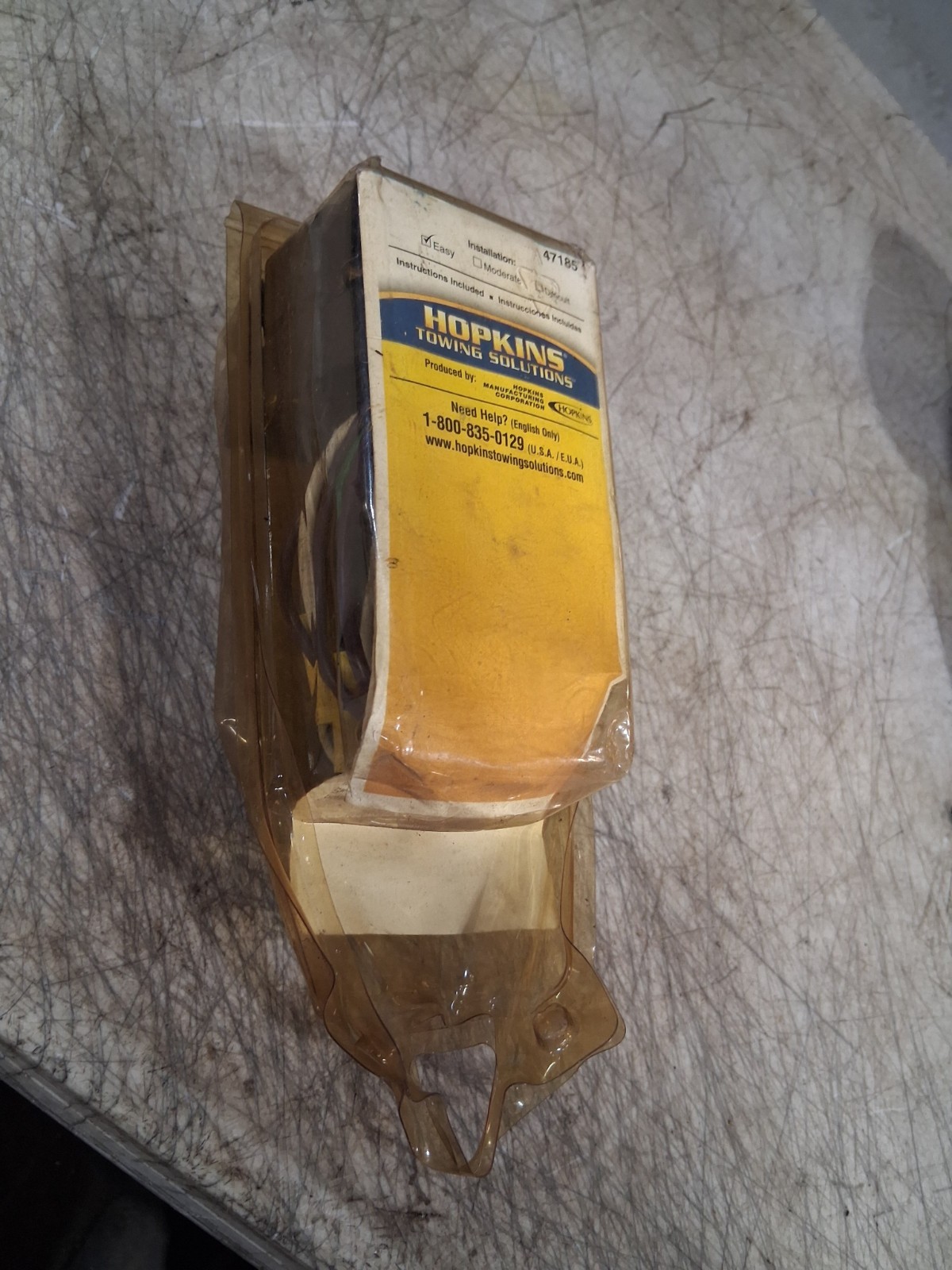 Hopkins 47185 Multi-Tow Corrosion Resistant 4 Flat to 7 Blade Trailer Adapter