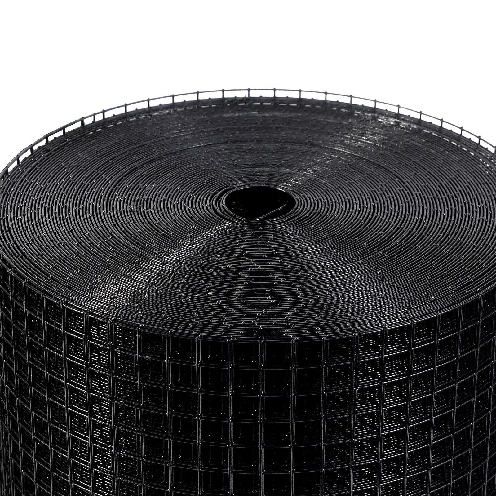 8in x 100ft Solar Bird Guard PVC-Coated Galvanized Wire Mesh, 1/2″ Grid