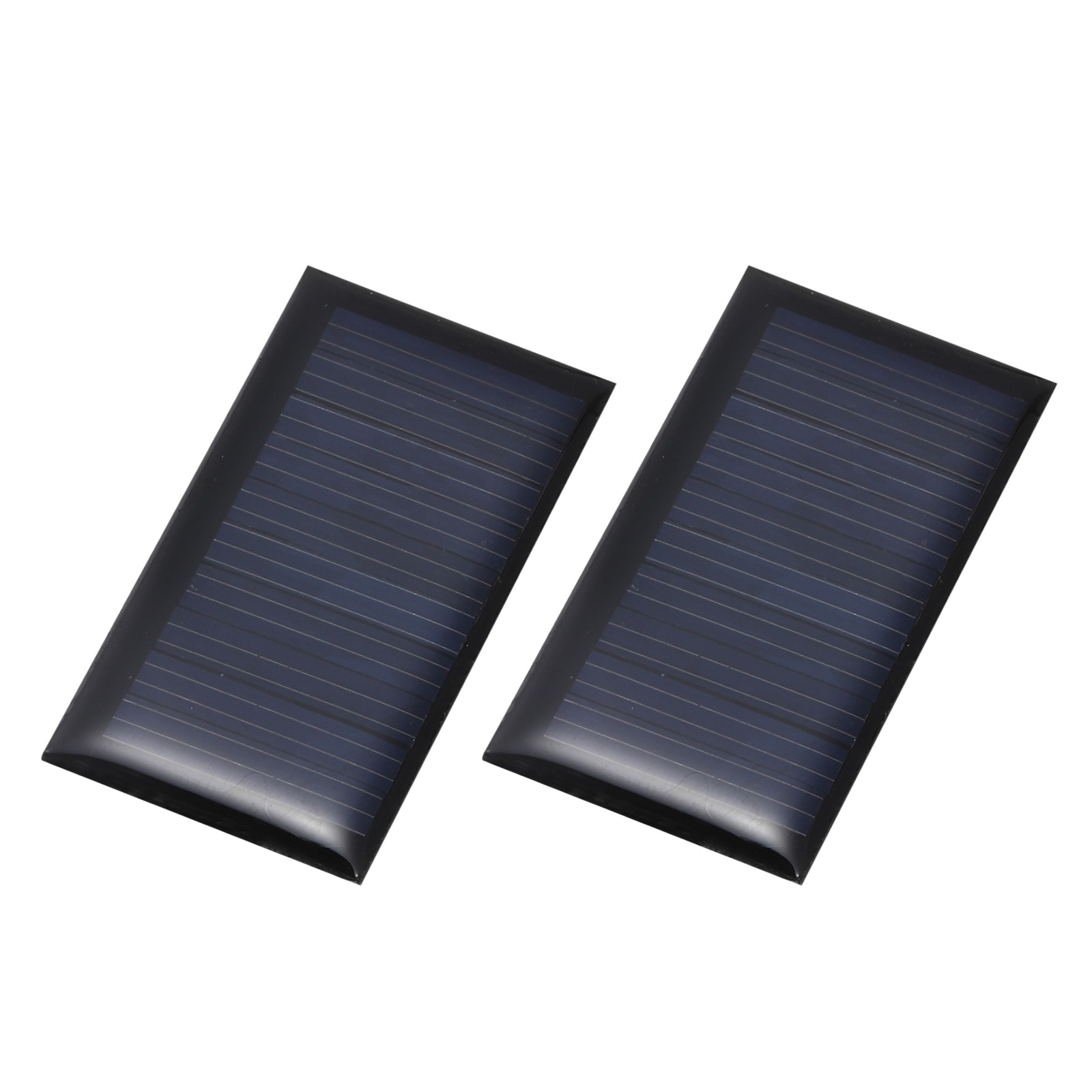 2Pcs 5V 0.15W 30mA Mini Solar Panels, Solar Photovoltaic Power Cells