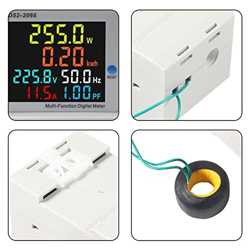 Electricity Single Phase Energy Meter Tester Electricity Usage AC 250V-450V