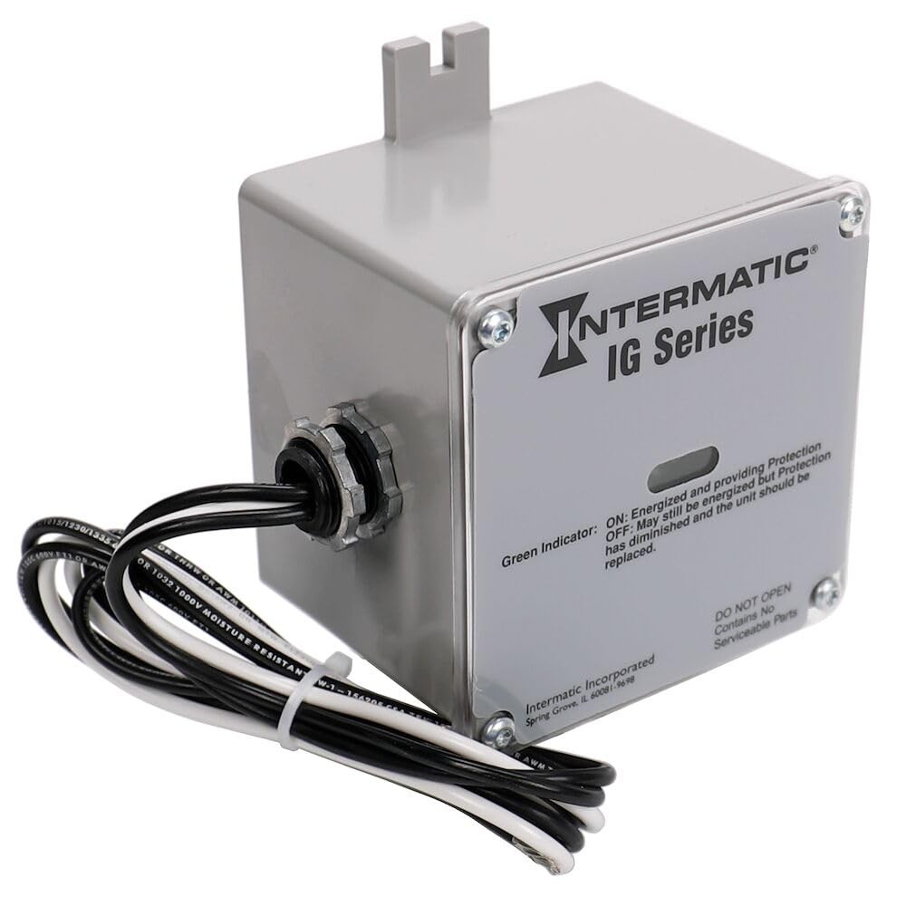 Intermatic IG1200RC3 – Advanced Surge Protection with TPMOV Technology – Gray