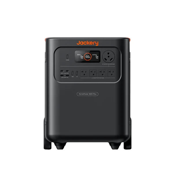 Jackery HomePower 3600 Plus Power Station with SolarSaga 500 X Solar Panel
