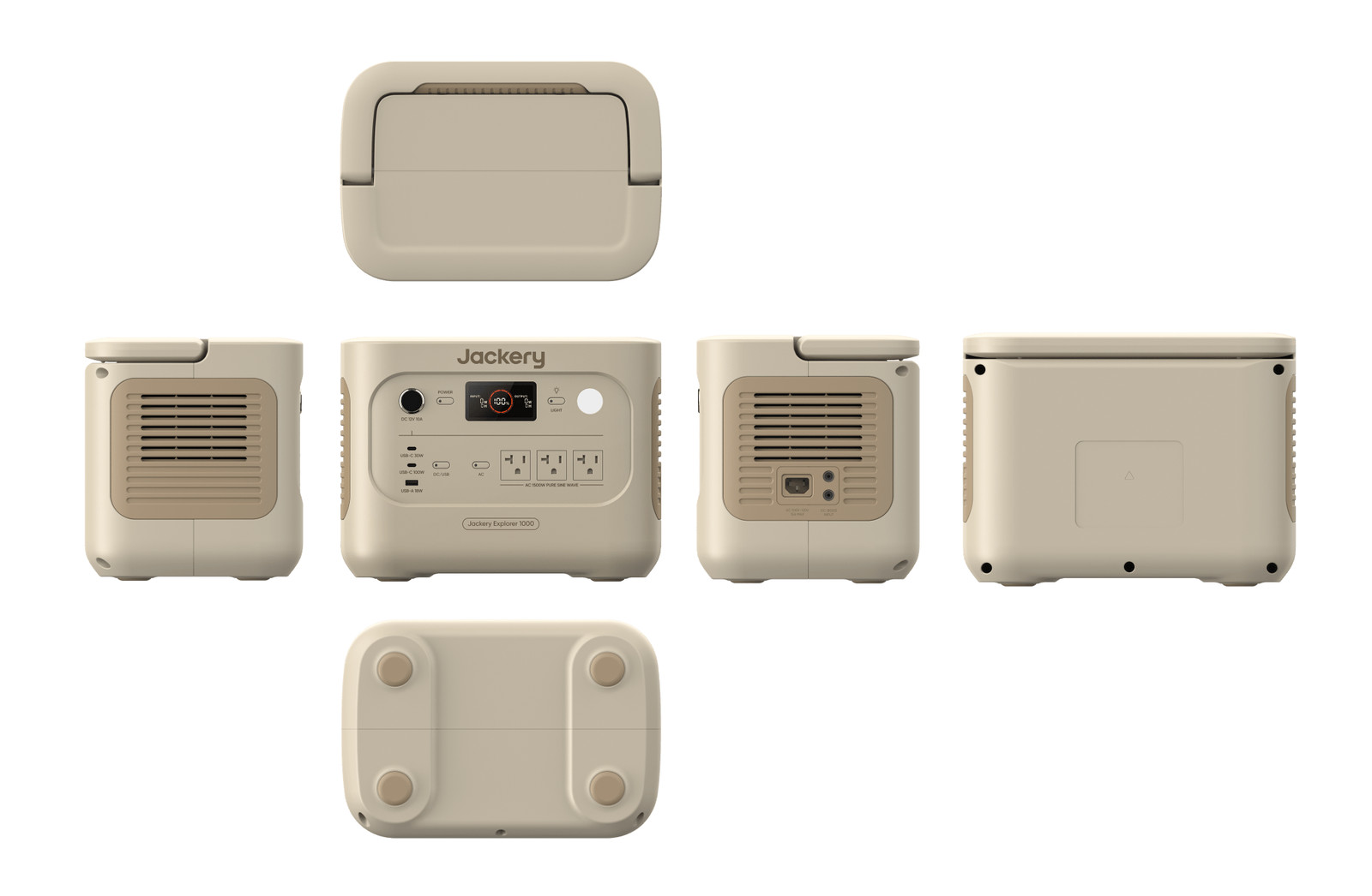 Jackery E1000v2 Dune White – Ships to PR HI AK Guam Saipan –Trusted Seller