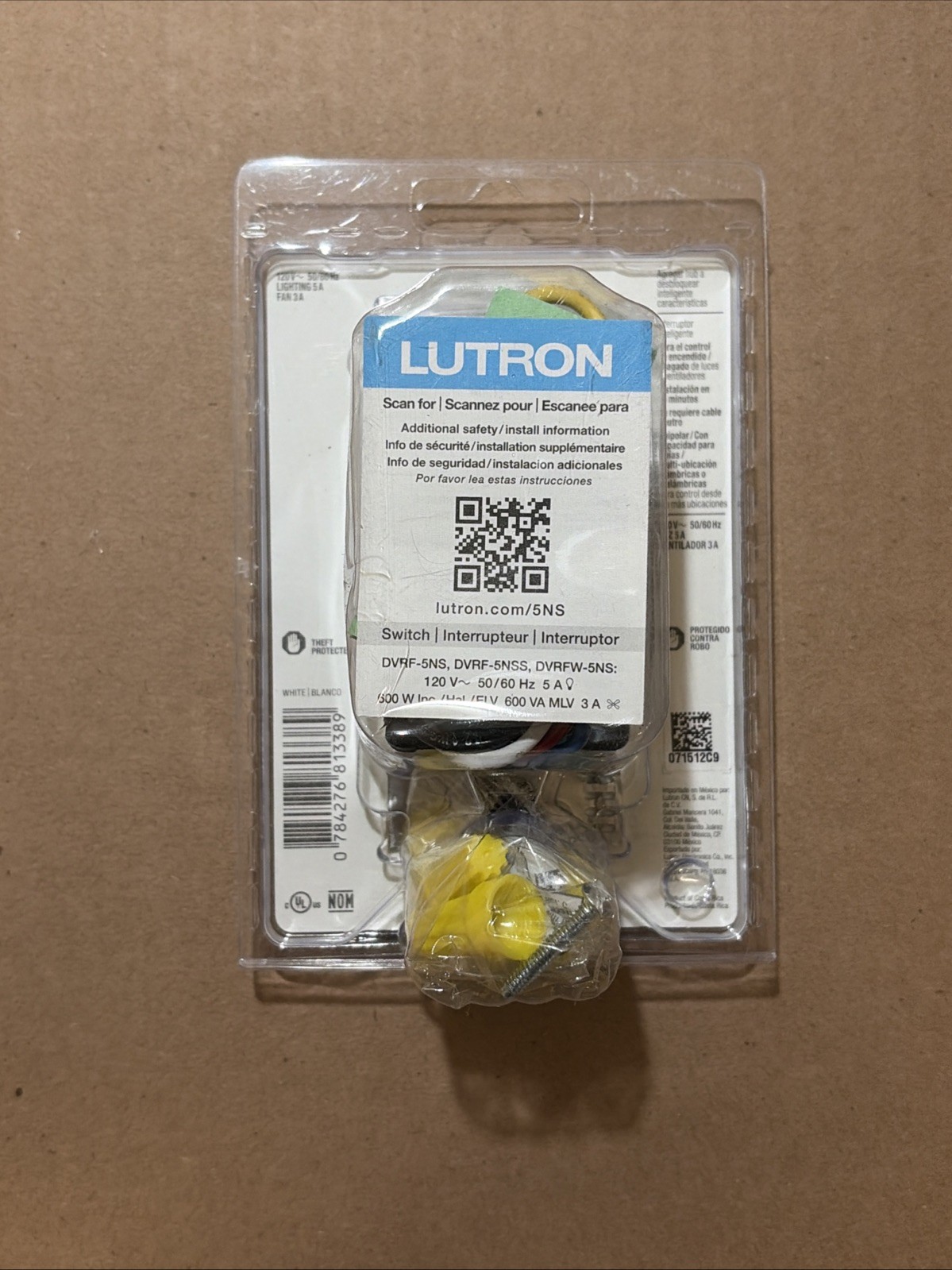 Lutron Caseta Claro Smart Switch – White