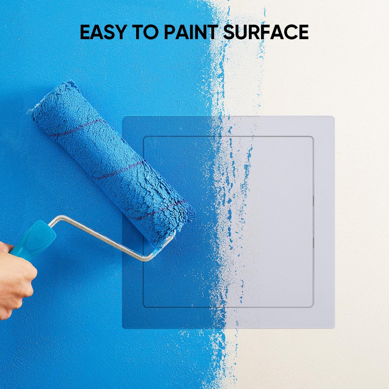 Access Panel for Drywall, 12 x 12 Inch ABS Plastic Wall Hole Cover Access Doo…
