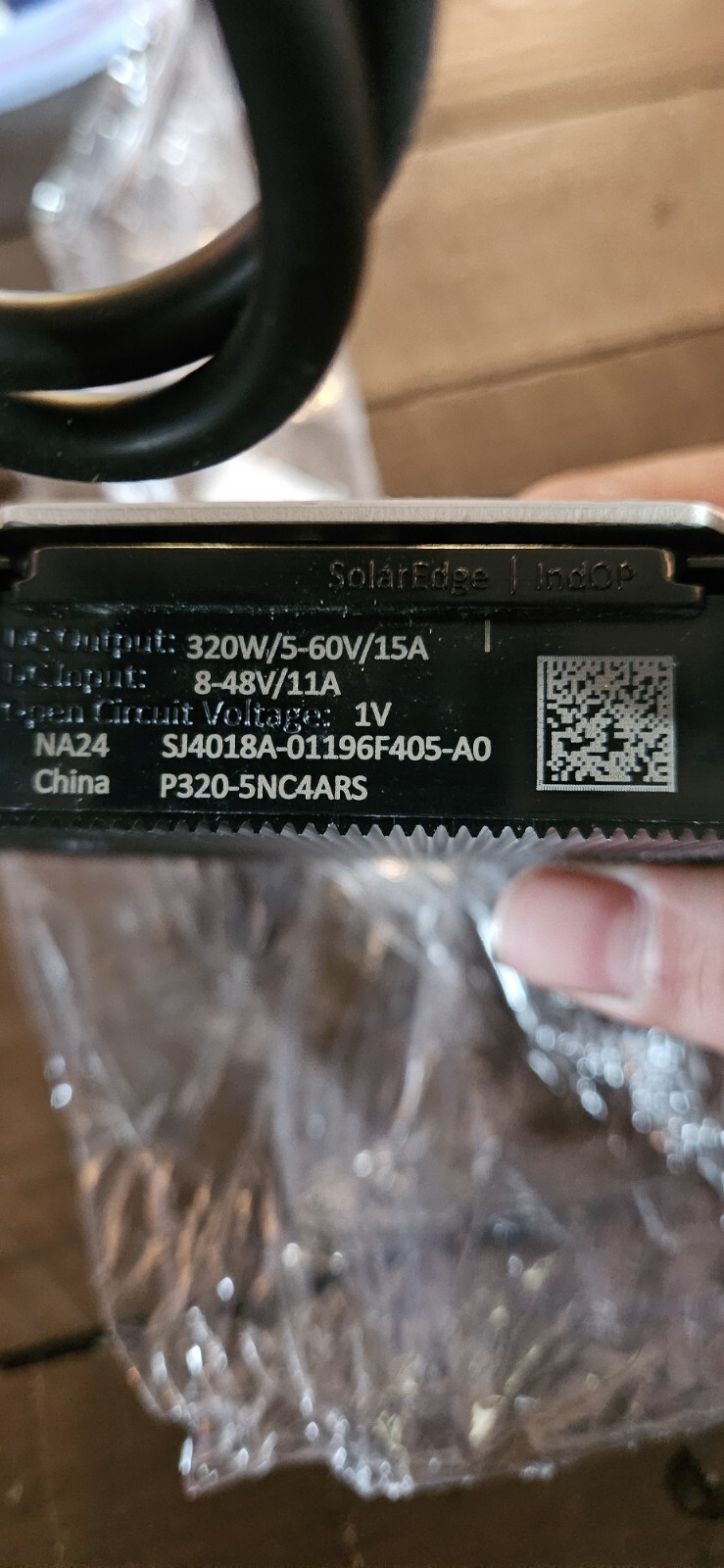 Solaredge P320-5NC4ARS 320 W Power Optimizer