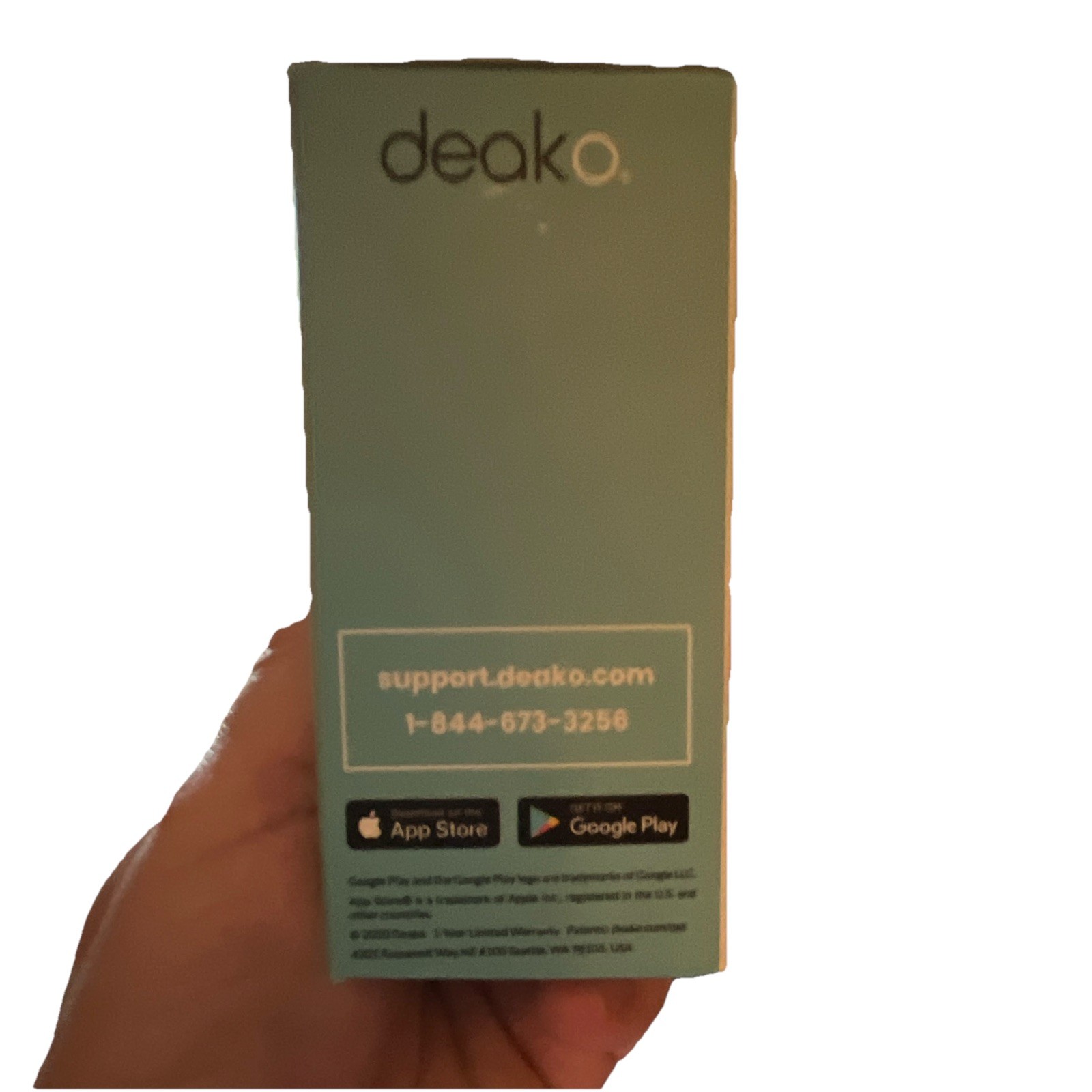 Deako Single Pole Smart Dimmer Switch Wi-Fi/Bluetooth App Control 120V White